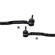 Front, Driver and Passenger Side, Outer Tie Rod Ends