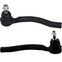 Front, Driver and Passenger Side, Outer Tie Rod End