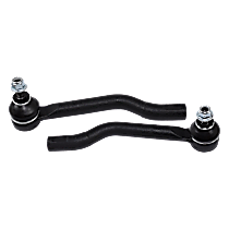 Front, Driver and Passenger Side, Outer Tie Rod Ends