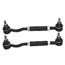 Tie Rod Assembly - Front, Driver and Passenger Side, Inner and Outer, Set of 2