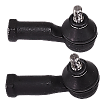 Front, Driver and Passenger Side, Outer Tie Rod Ends