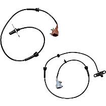 Rear, Driver and Passenger Side ABS Speed Sensor, Automatic Transmission