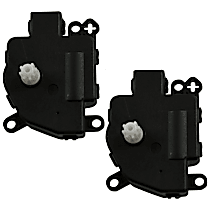 HVAC Heater Blend Door Actuator, Temperature; Air Inlet - Main, Auxiliary