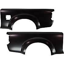 Rear, Driver and Passenger Side Quarter Panel