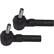 Front, Driver and Passenger Side, Outer Tie Rod End