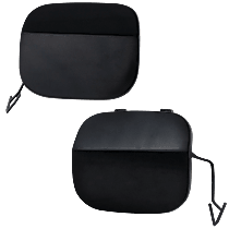 Front, Driver and Passenger Side Tow Eye Covers