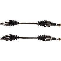 Rear, Driver and Passenger Side Axle Assembly - New Set of 2 AWD