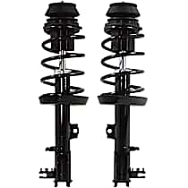 Front, Driver and Passenger Side Fully Loaded Strut, Front Wheel Drive