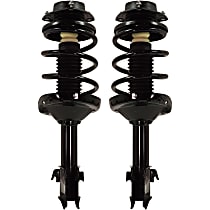 ECCPP Complete Struts Rear Pair Strut Coil Spring Assembly Shock Absorber for 1998-2002 Subaru Forester Set of 2 808185-5211-1536398201 