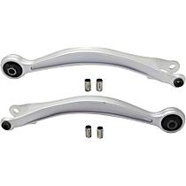 Front, Driver and Passenger Side, Lower, Rearward Control Arms