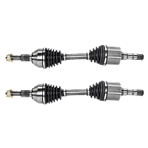 Front, Driver and Passenger Side Axle Assembly
