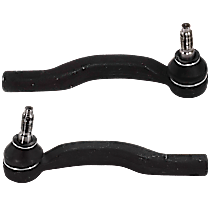 Front, Driver and Passenger Side, Outer Tie Rod End