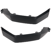Front, Driver and Passenger Side Bumper Trim, Primed