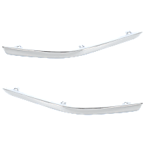 Front, Driver and Passenger Side, Lower Bumper Trim, For Models With 20 In. Wheels, Without Nightshade Edition
