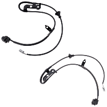 ABS Wheel Speed Sensor Wiring Harness - Rear, Driver and Passenger Side