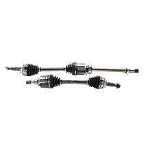Front, Driver and Passenger Side Axle Assemblies, Front Wheel Drive