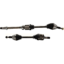 Front, Driver and Passenger Side Axle Assemblies