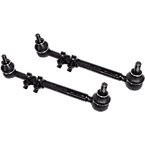 Front, Driver and Passenger Side, Inner and Outer Tie Rod Assembly