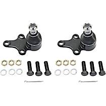 Front, Driver and Passenger Side, Lower Ball Joint, Rear Wheel Drive