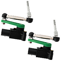Rear, Driver and Passenger Side Suspension Ride Height Sensors, For Models with Air Suspension