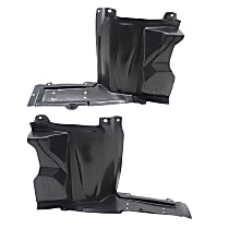 Driver and Passenger Side Engine Splash Shields, Turkey Built Vehicle, Engine Under Cover, Vacuum Form