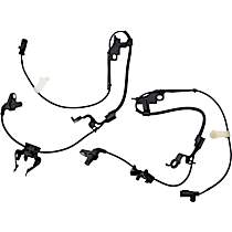 Front, Driver and Passenger Side ABS Speed Sensors