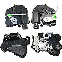 Front and Rear, Driver and Passenger Side Door Lock Actuators, Side Sliding Door