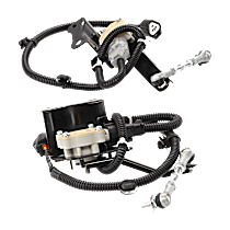 Front, Driver and Passenger Side Suspension Ride Height Sensors