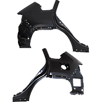 Rear, Driver and Passenger Side Quarter Panel, Japan or North America Built Vehicle