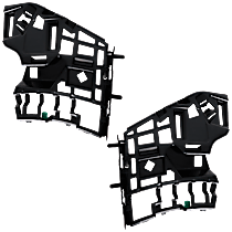 Front, Driver and Passenger Side, Lower Bumper Bracket