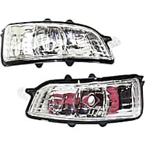 Driver and Passenger Side Mirror Turn Signal Light