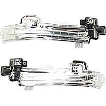 Driver and Passenger Side Mirror Turn Signal Light