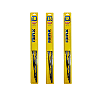 Front, Driver and Passenger Side and Rear Wiper Blade, Framed, 18 in., Professional Series
