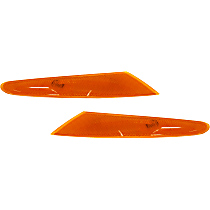 Front, Driver and Passenger Side Side Marker With bulb(s)