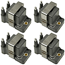 Ignition Coil, Set of 4, 4 Cyl 1.9L, Standard OE Replacement - 