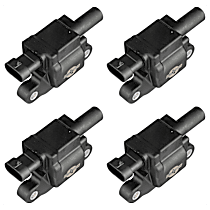 Ignition Coil, Set of 4, 6.0L 8Cyl, Standard OE Replacement