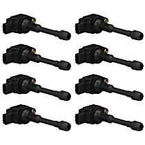 Ignition Coil, Set of 8, 2.0L 4Cyl, Standard OE Replacement - 