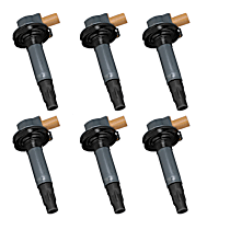 Ignition Coil, Set of 6, 6 Cyl 3.5L, Standard OE Replacement - 
