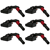 SET-SIUF733-6 Ignition Coil, Set of 6, Standard OE Replacement