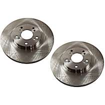 Front Brake Disc, Plain Surface, Vented, 5 Lugs, 299.97 mm,, Pro-Line Series