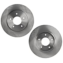 Rear Brake Disc, Plain Surface, Solid, 5 Lugs 10.94 in. Pro-Line Series