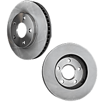 Front Brake Disc, Plain Surface, Vented, 5 Lugs, 277.88 mm, Pro-Line Series