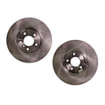 Front Brake Disc, Plain Surface, Vented, 5 Lugs, 331.98 mm, 3.0L, 6Cyl, Pro-Line Series