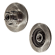 Front Brake Disc, Plain Surface, Vented, 5 Lugs, 301 mm, RWD, Pro-Line Series