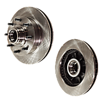 Front Brake Disc, Plain Surface, Vented, 8 Lugs, 317.25 mm,, Pro-Line Series