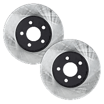 Front Brake Disc, Plain Surface, Vented, 5 Lugs 10.24 in. OD Pro-Line Series