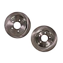 Rear Brake Disc, Plain Surface, Solid, 5 Lugs, 270.26 mm,, Pro-Line Series