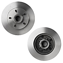 Front Brake Disc, Plain Surface, Vented, 5 Lugs 10.5 in. Pro-Line Series