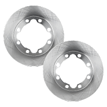 Front Brake Disc, Plain Surface, Vented, 8 Lugs Pro-Line Series
