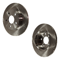 Rear Brake Discs, Plain Surface, Solid, 5 Lugs, 10.63 In., Pro-Line Series